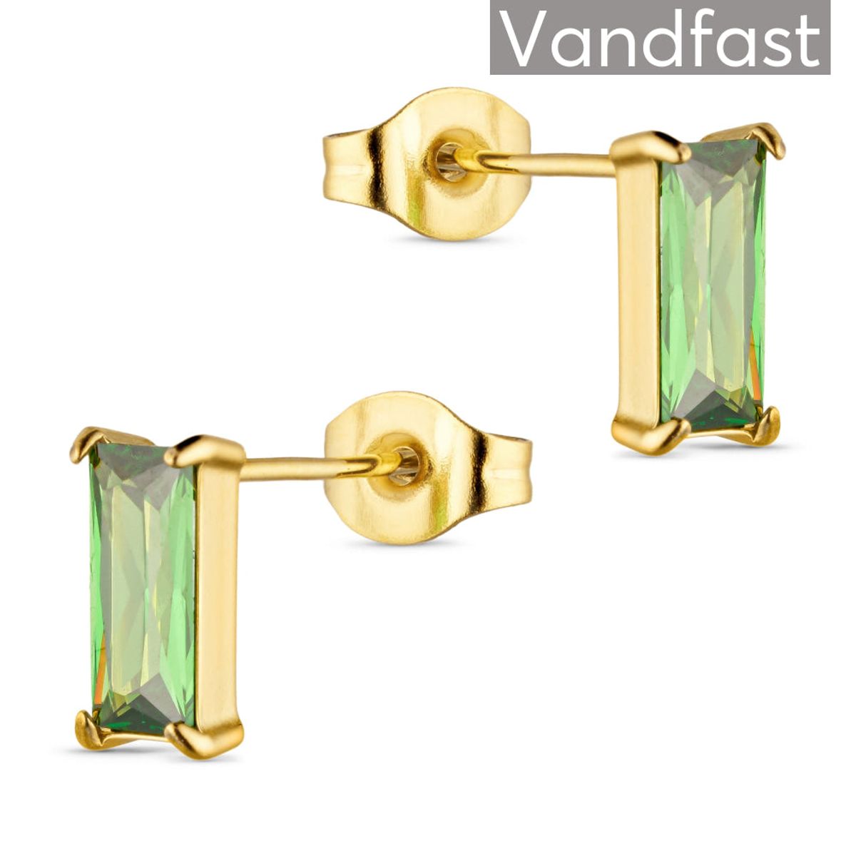 ANNEBRAUNER Empress 4x8mm Earrings L-Green