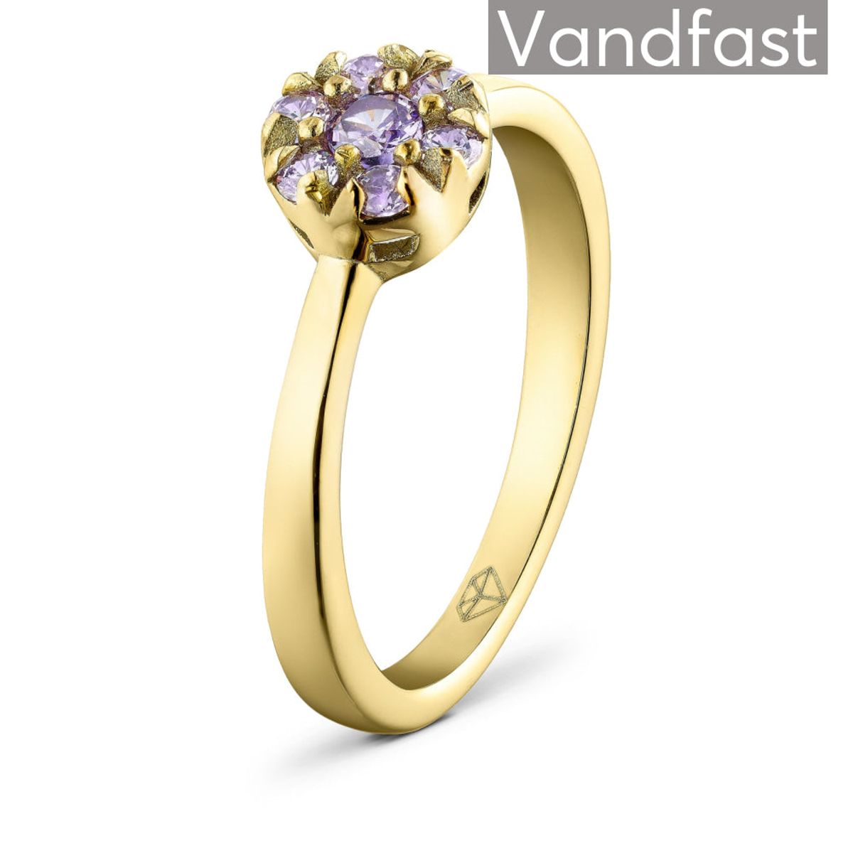 ANNEBRAUNER Flower Ring Violet - 48