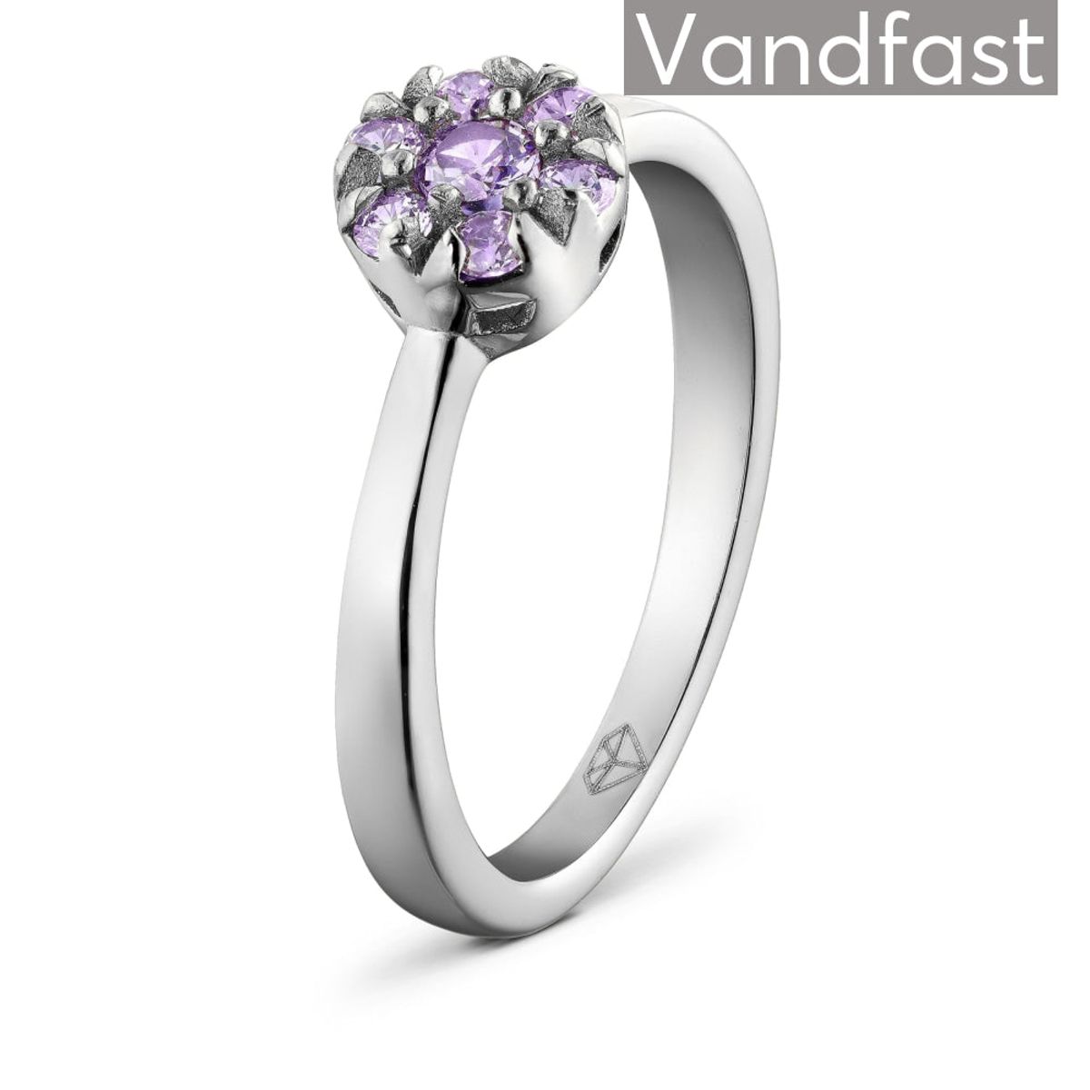 ANNEBRAUNER Flower Ring Violet - 58