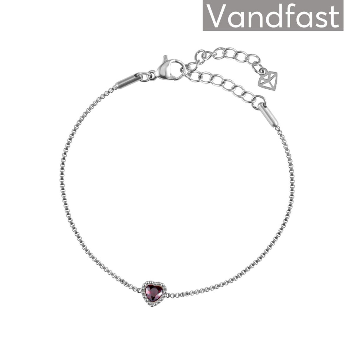 ANNEBRAUNER Heart Bracelet Red