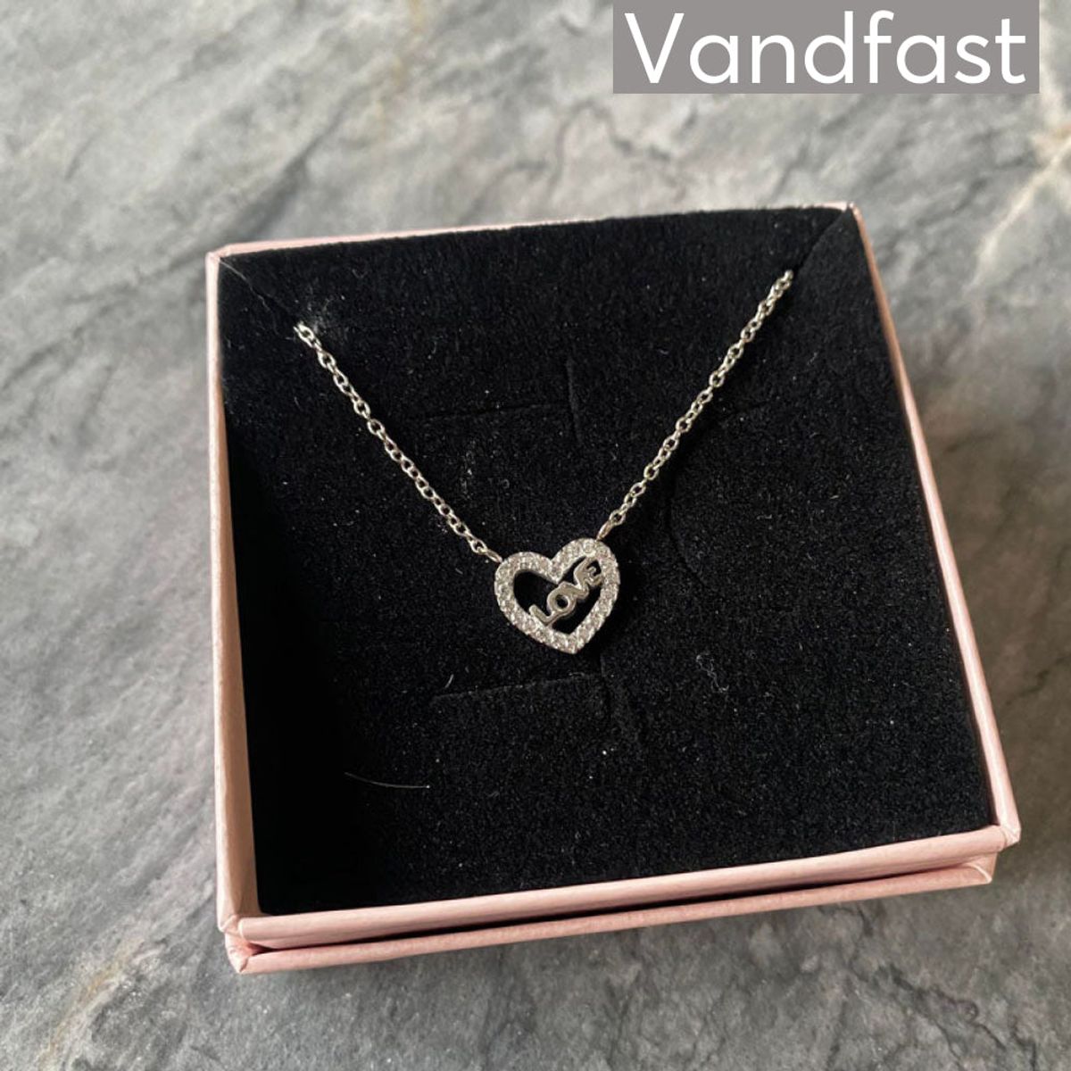 ANNEBRAUNER Heart Love Necklace 45cm