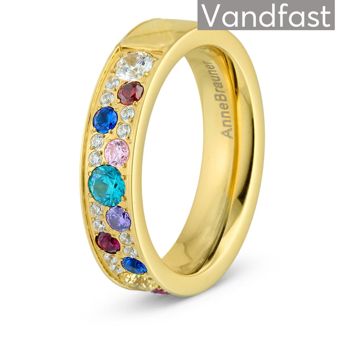 ANNEBRAUNER Multicolor Sparkling Ring - 62