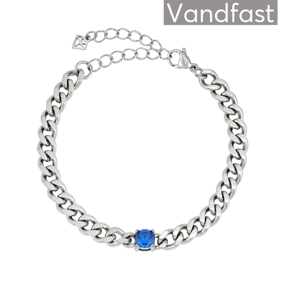 ANNEBRAUNER Panzer Sapphire Blue Bracelet