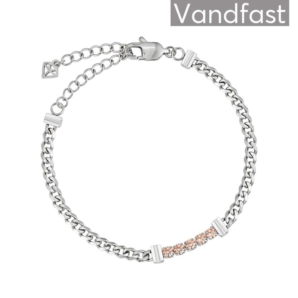 ANNEBRAUNER Panzer Tennis Morganite Bracelet