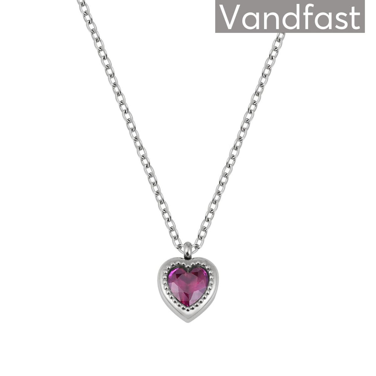 ANNEBRAUNER Passion Heart Necklace Rose