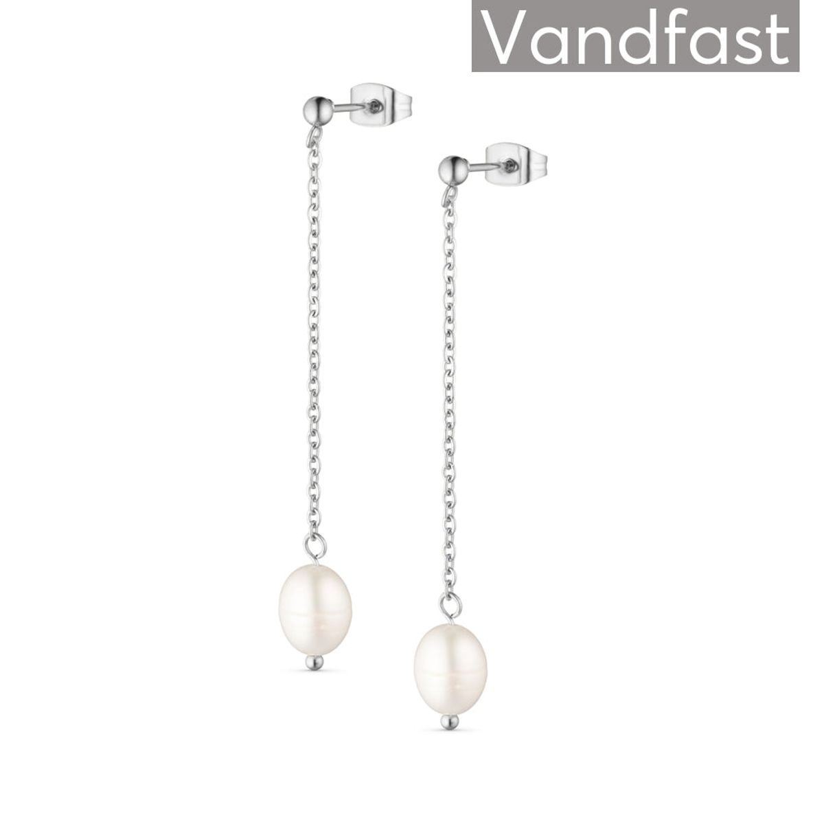 ANNEBRAUNER Pearl Chain Earrings