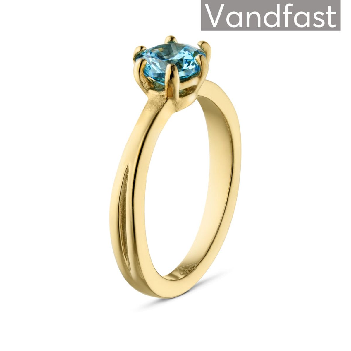 ANNEBRAUNER Princess Ring Aqua Blue - 48