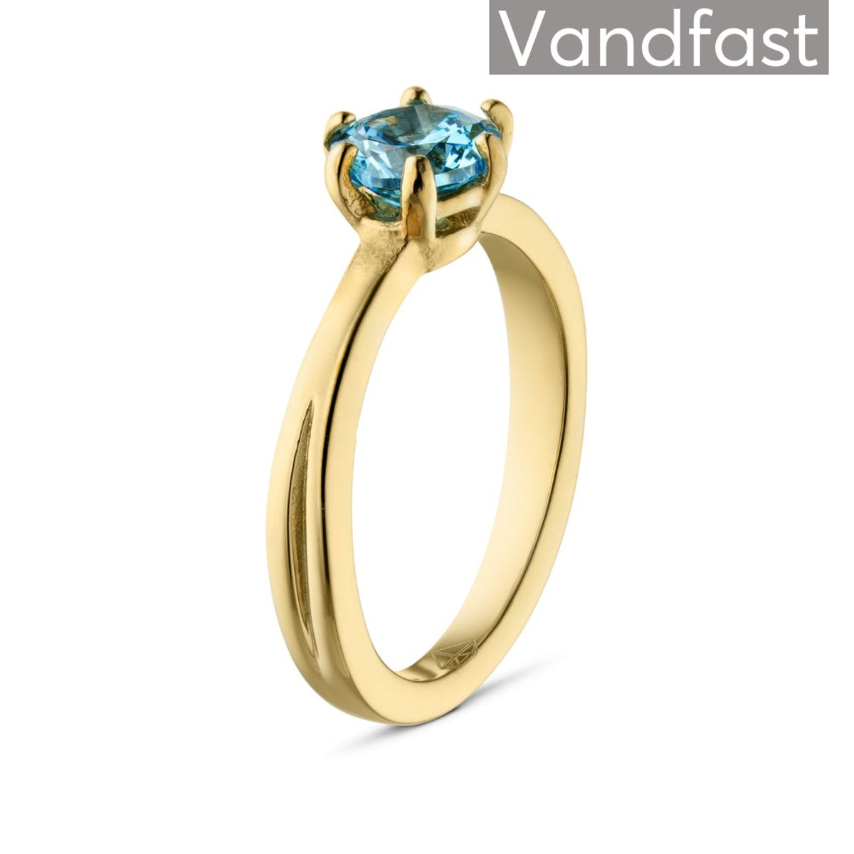 ANNEBRAUNER Princess Ring Aqua Blue - 60