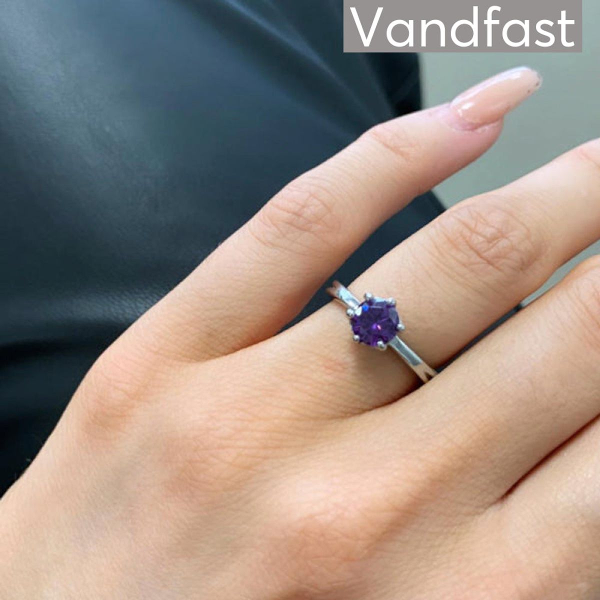 ANNEBRAUNER Princess Ring Dark Purple - 50