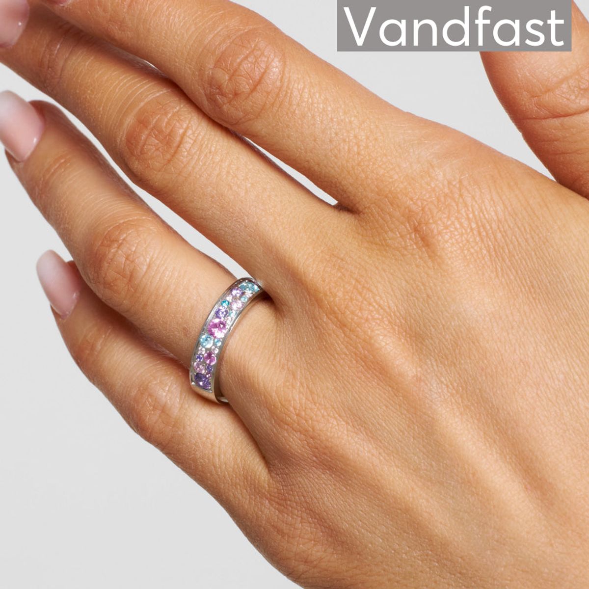 ANNEBRAUNER Sparkling Ring Pink/Violet - 48