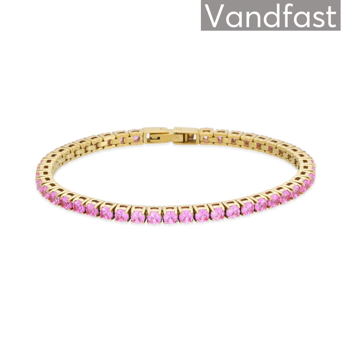 ANNEBRAUNER Tennis Petite Rose Bracelet - 16 CM