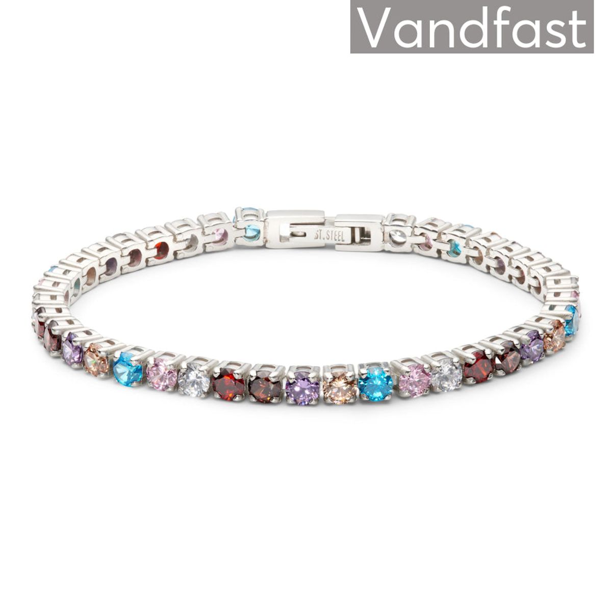 ANNEBRAUNER Tennis Rainbow Bracelet - 17 CM