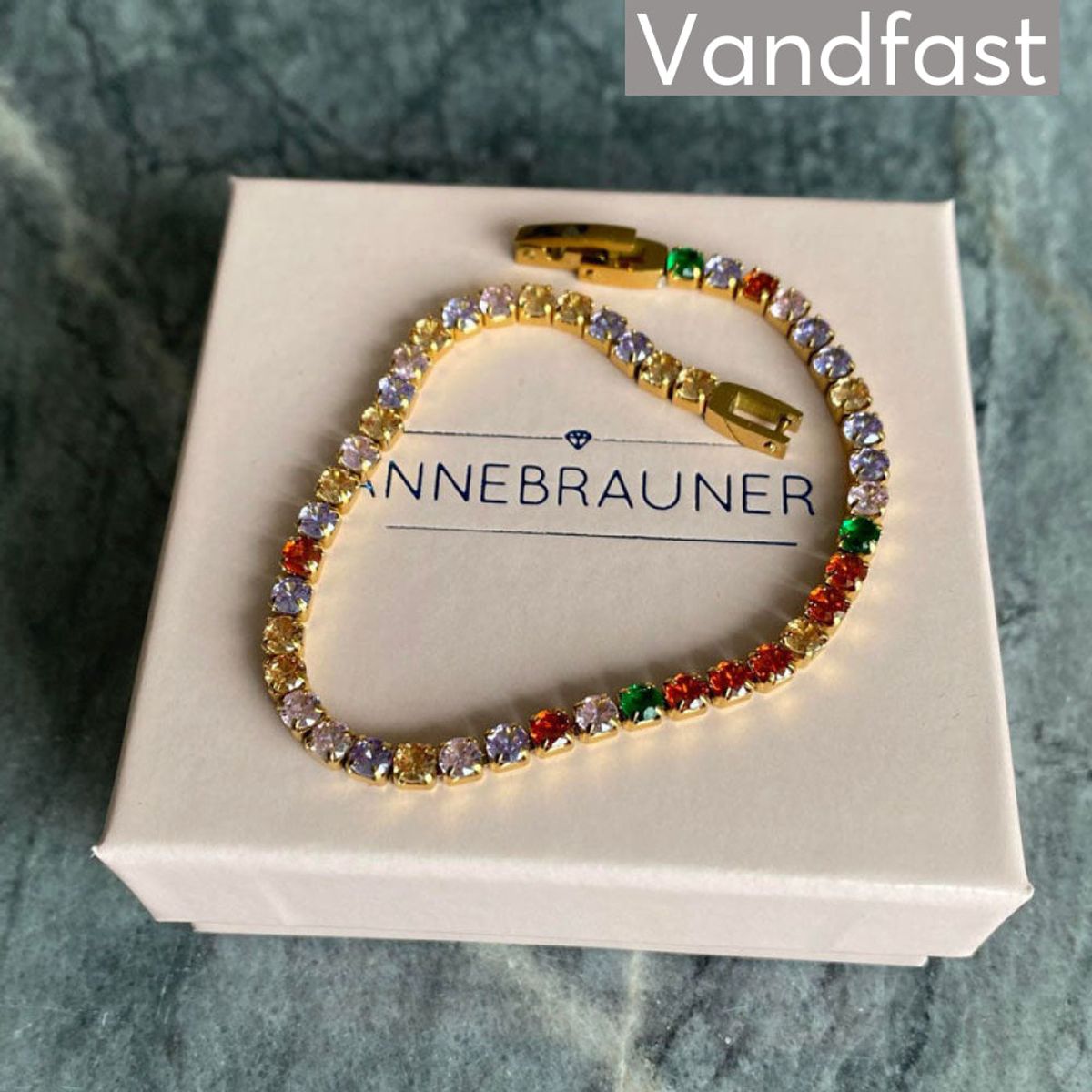 ANNEBRAUNER Tennis Texas Bracelet - 18 CM