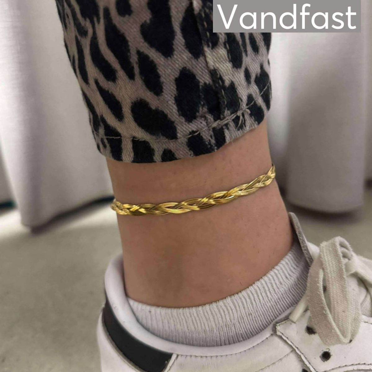 ANNEBRAUNER Triple Snake Ankle Chain