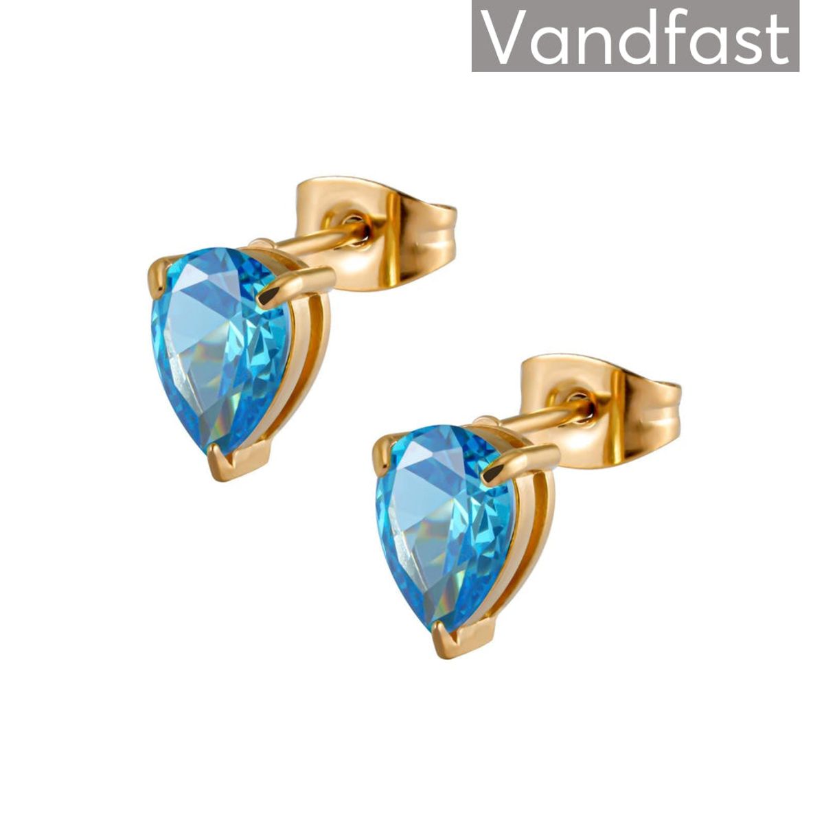 ANNEBRAUNER Waterdrop Blue Topaz Earrings