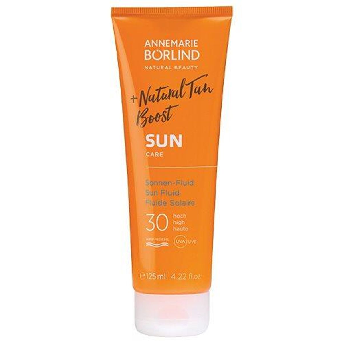 Annemarie Börlind Sun SUN Fluid Natural Tan Boost SPF30, 125ml