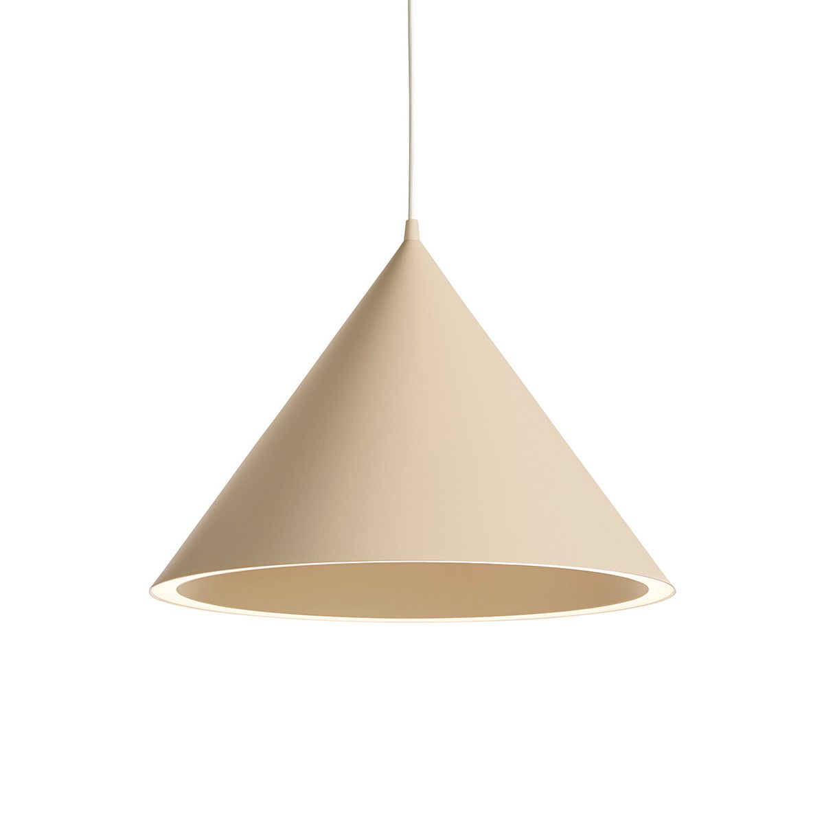 Annular Pendant Large fra Woud (Beige)