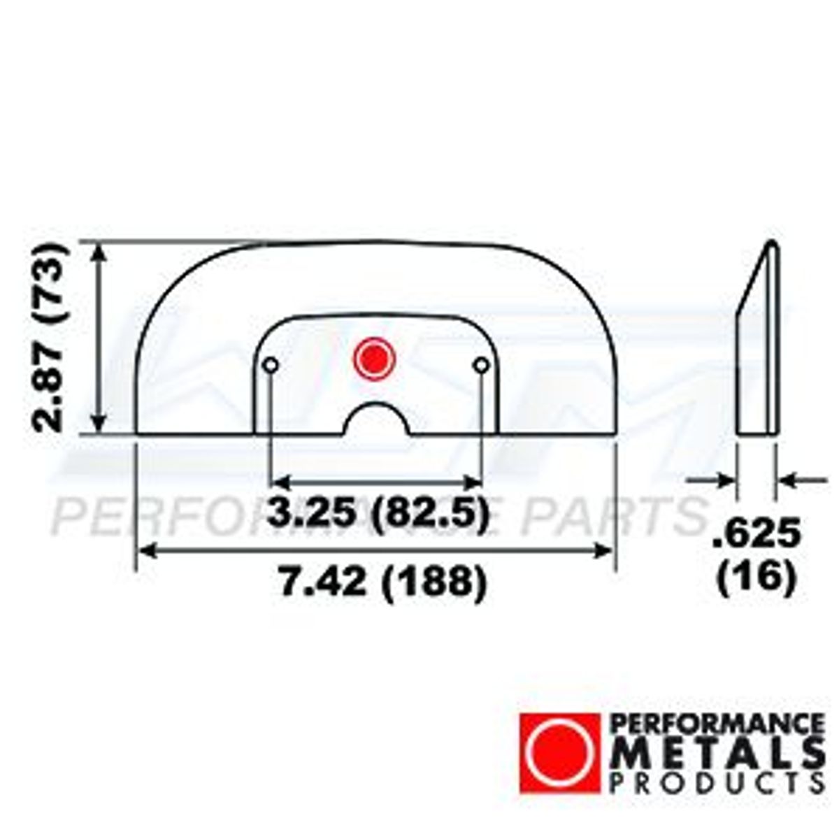 anode - aluminium - alpha kavitationspladen - PMC00041A