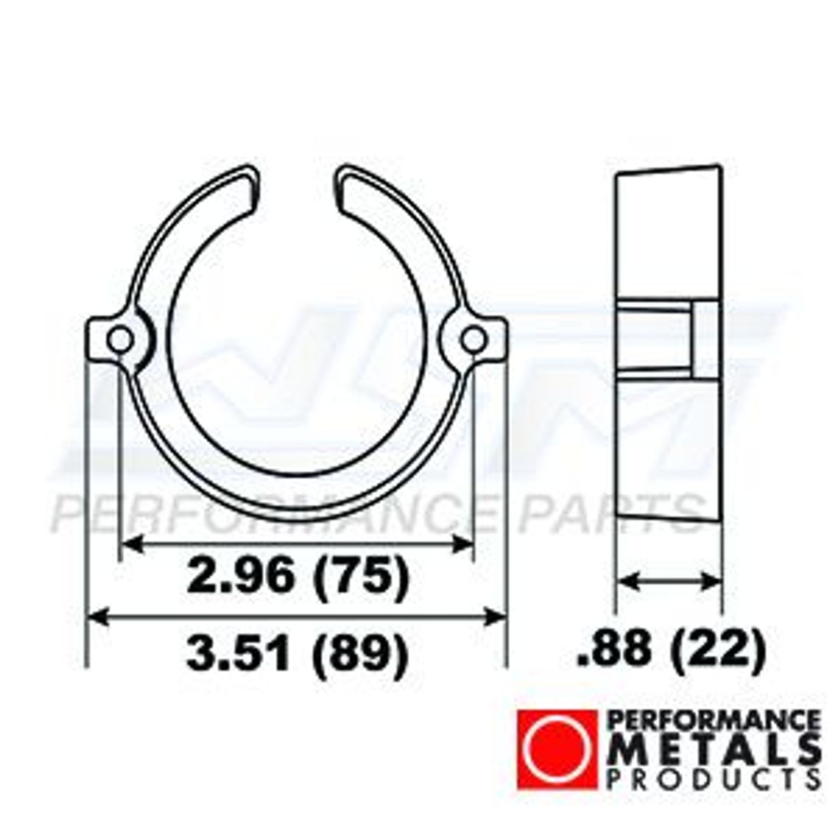 anode - aluminium - bravo lejebæreren - PMC00048A