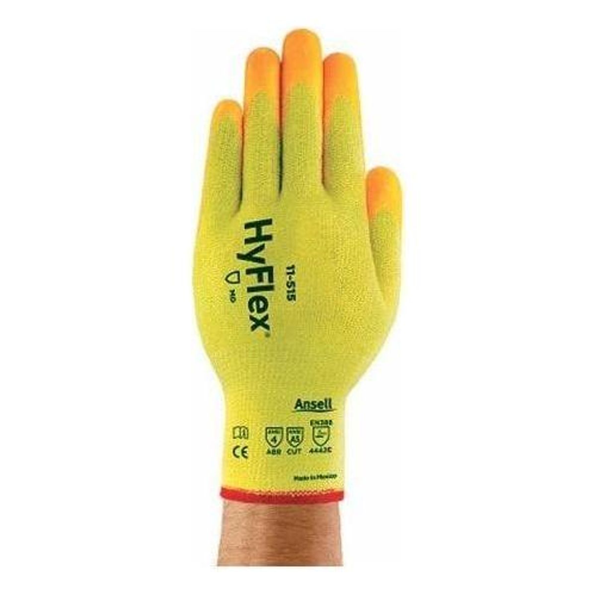 Ansell Hyflex 11-515 HI-VIZ skærehandske