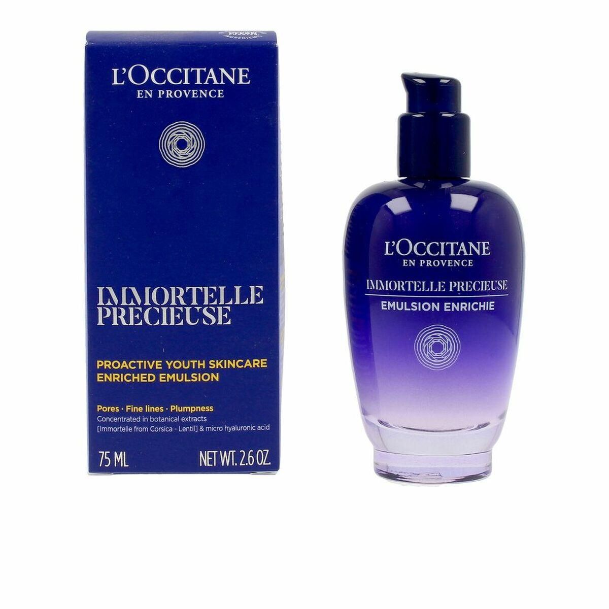 Ansigtscreme L'Occitane En Provence Siempreviva Preciosa 75 ml