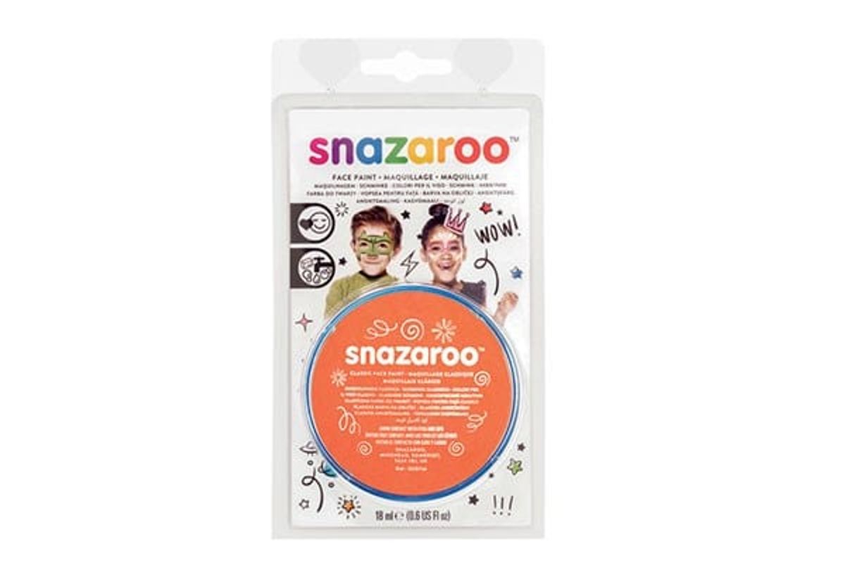 Ansigtsmaling Orange 18 ml - Snazaroo