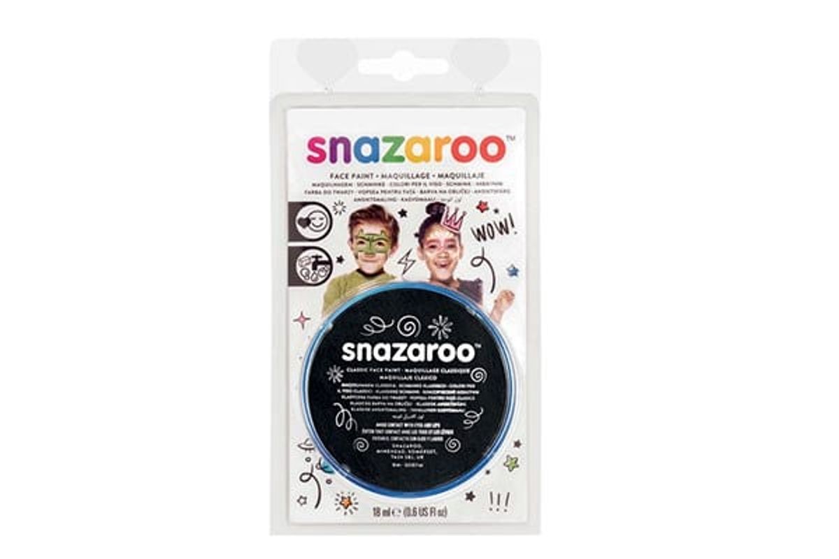 Ansigtsmaling Sort 18 ml - Snazaroo