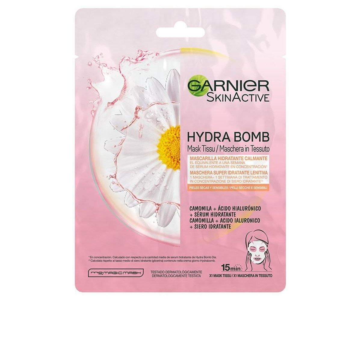 Ansigtsmaske Garnier Skinactive Hydrabomb