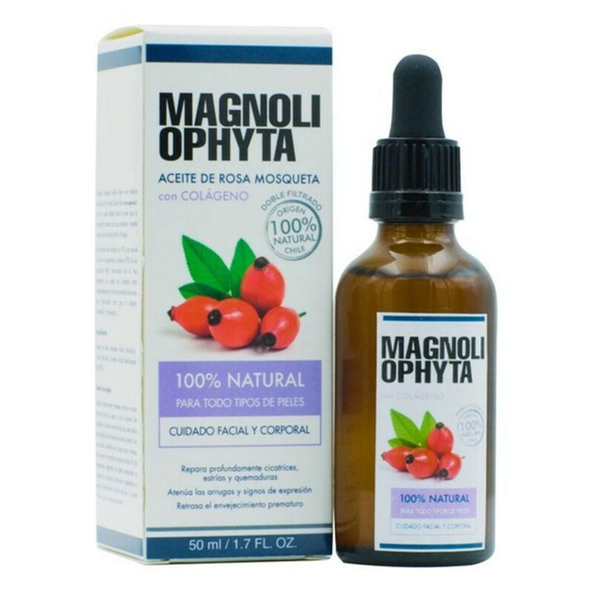 Ansigtsolie Magnoliophytha Aceite De Rosa Mosqueta Med kollagen Rosa Mosqueta 30 ml 50 ml