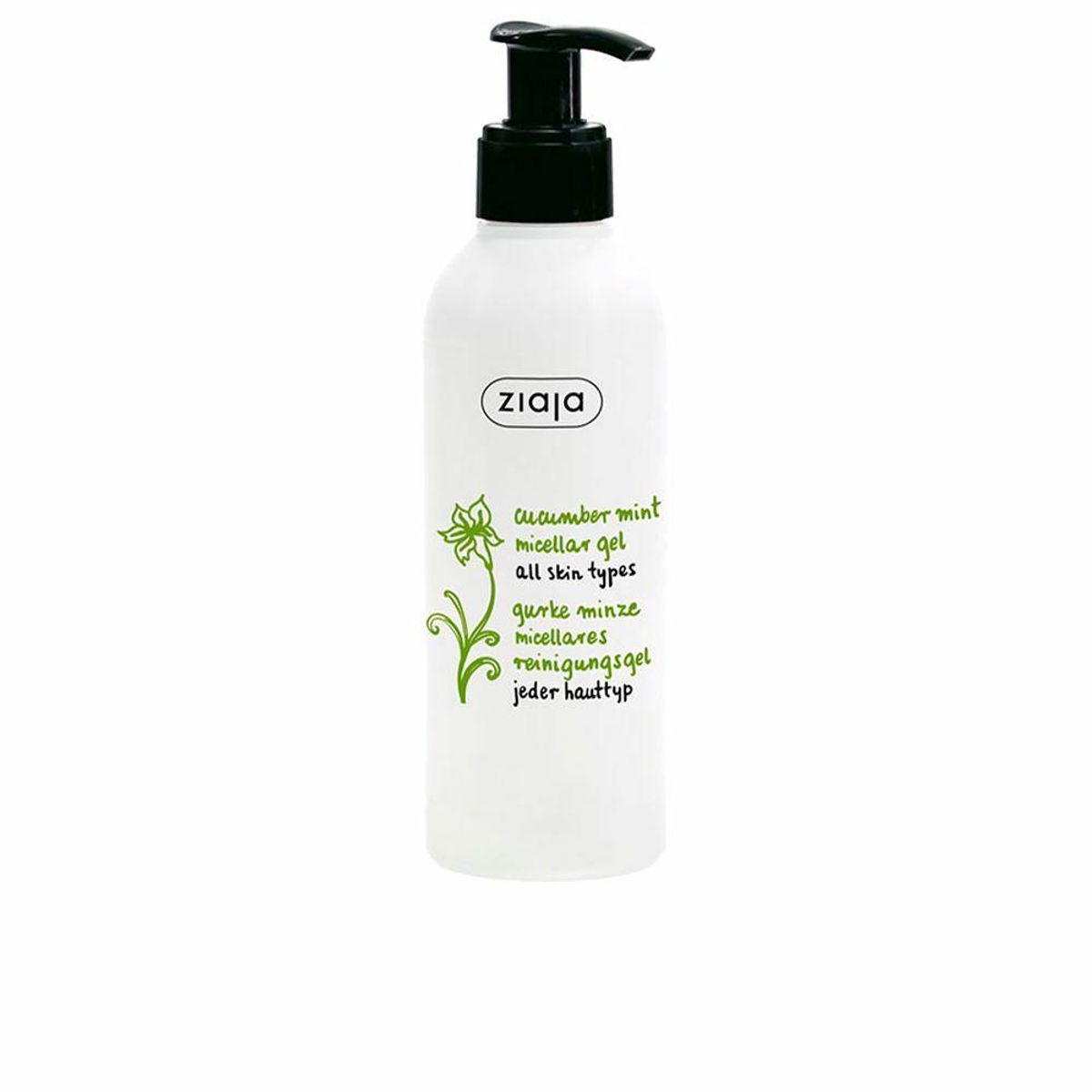 Ansigtsrens i gel-form Ziaja Pepino Y Menta Agurk Mint 200 ml