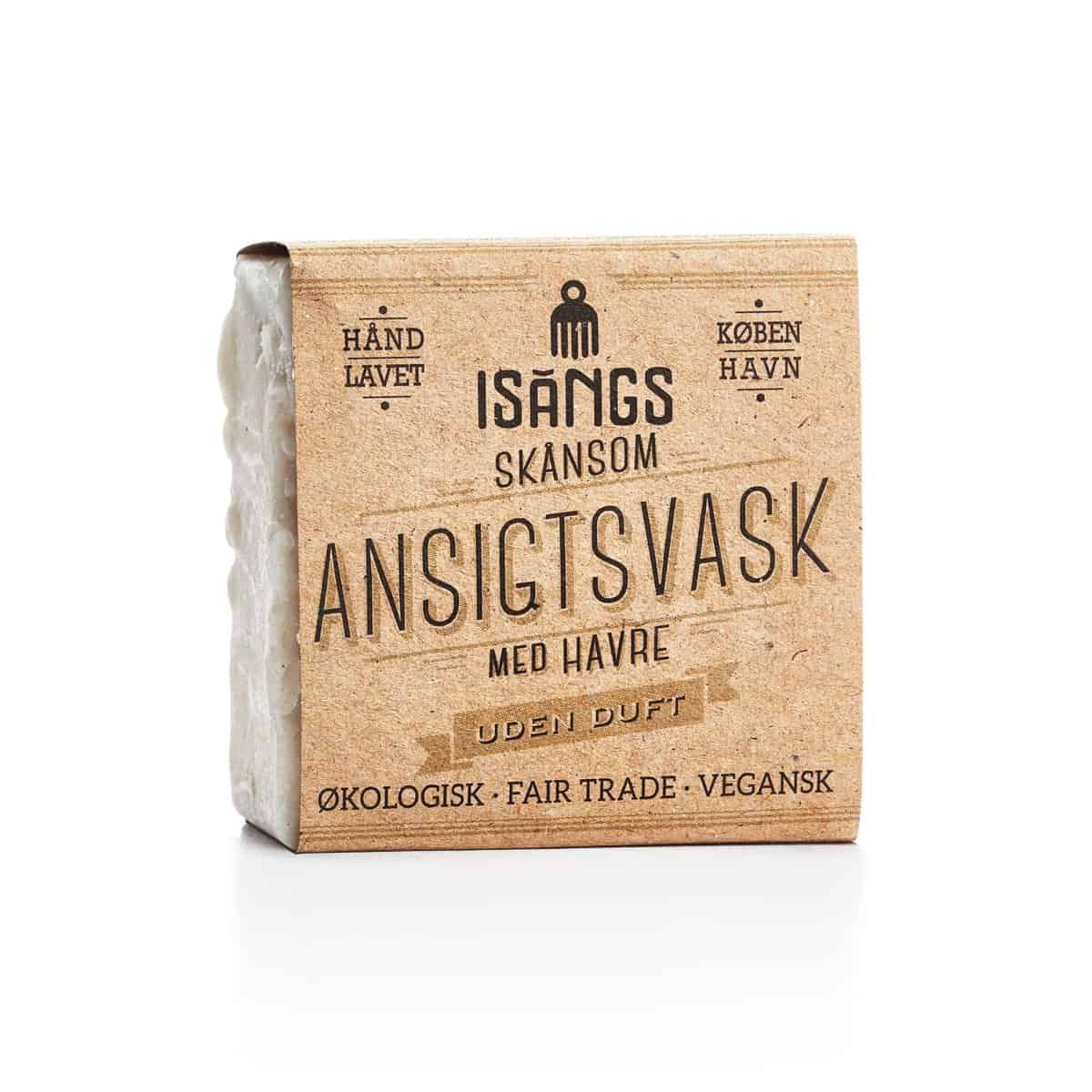 Ansigtsvask - Mild & skånsom - Duftfri - 80g