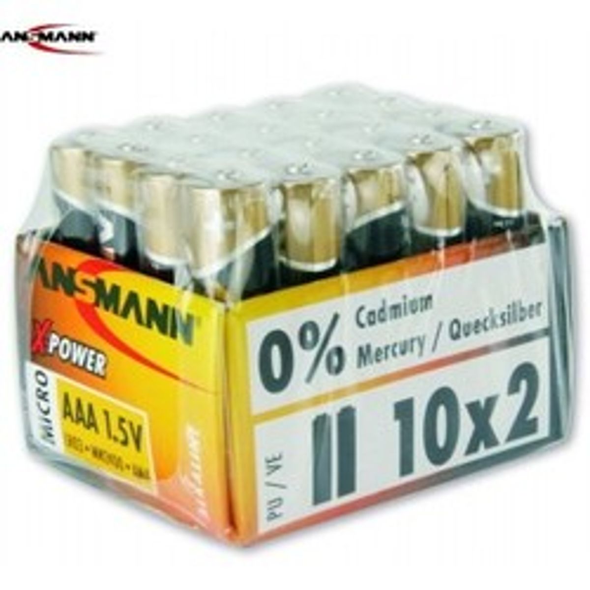 Ansmann Aaa X-power 20-p - Batteri