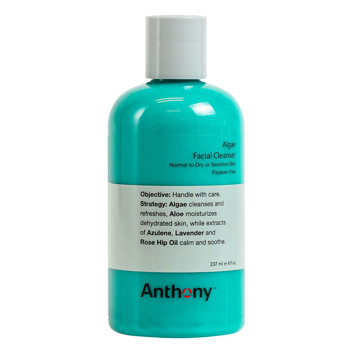 Anthony Logistics Algae Facial Cleanser, 237 ml.