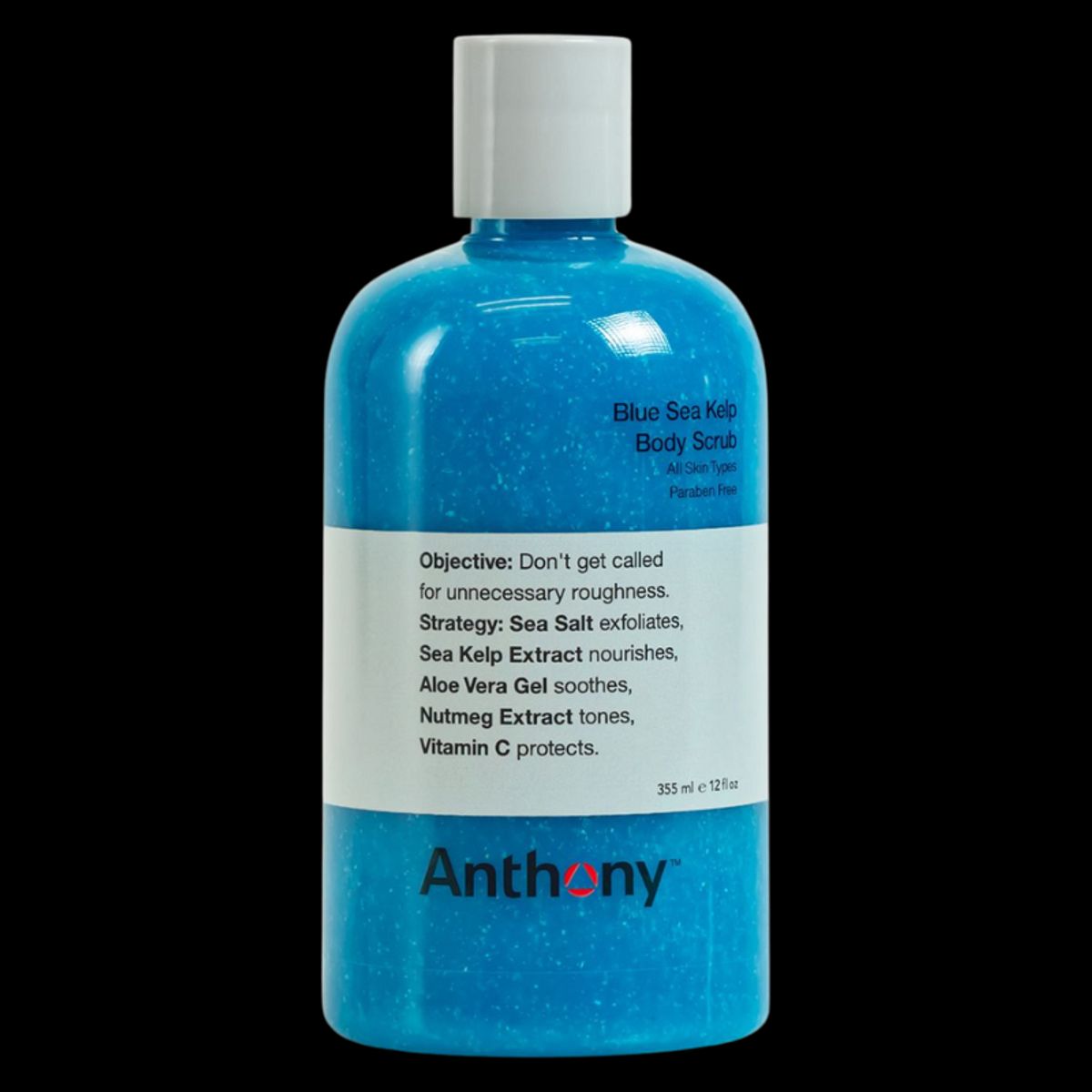 Anthony Logistics Blue Sea Kelp Body Scrub (355 ml)