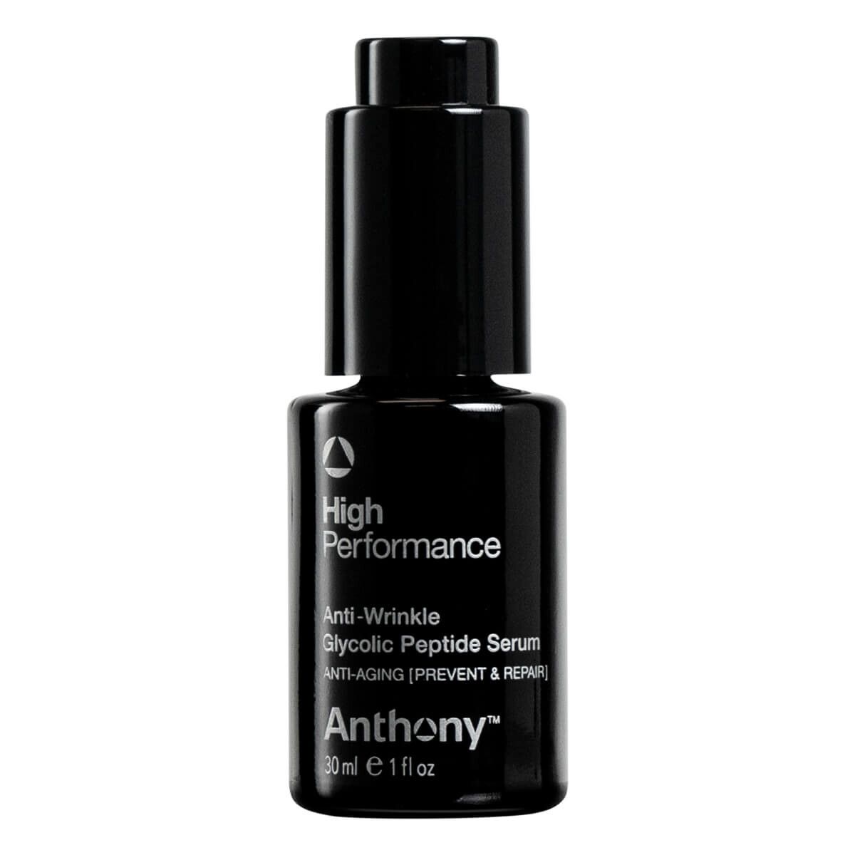 Anthony Logistics High Performance Anti-Wrinkle Glycolic Peptide Serum, 30 ml.