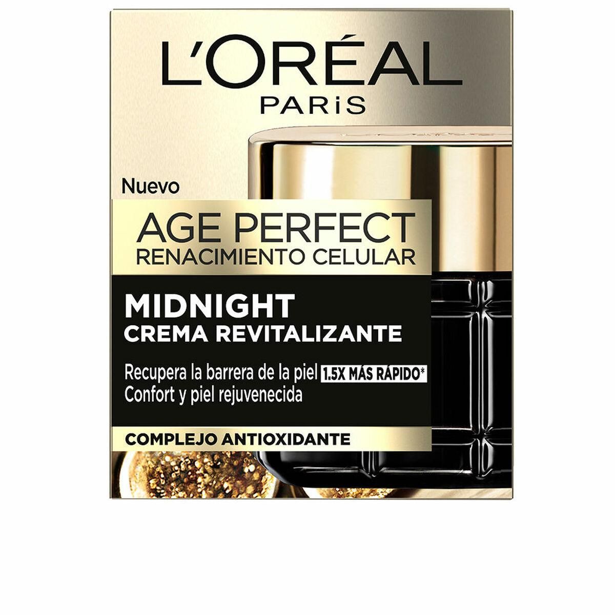 Anti-age natcreme L'Oreal Make Up Age Perfect Revitaliserende 50 ml