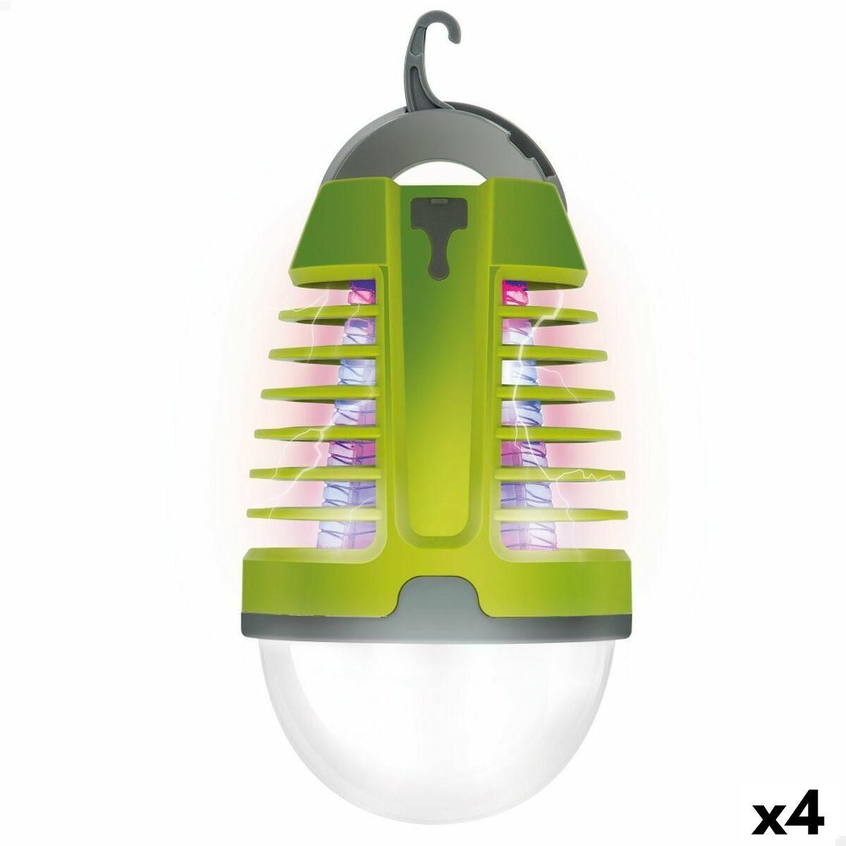 Anti-insektlampe Aktive Plastik 9 x 15 x 9 cm (4 enheder)