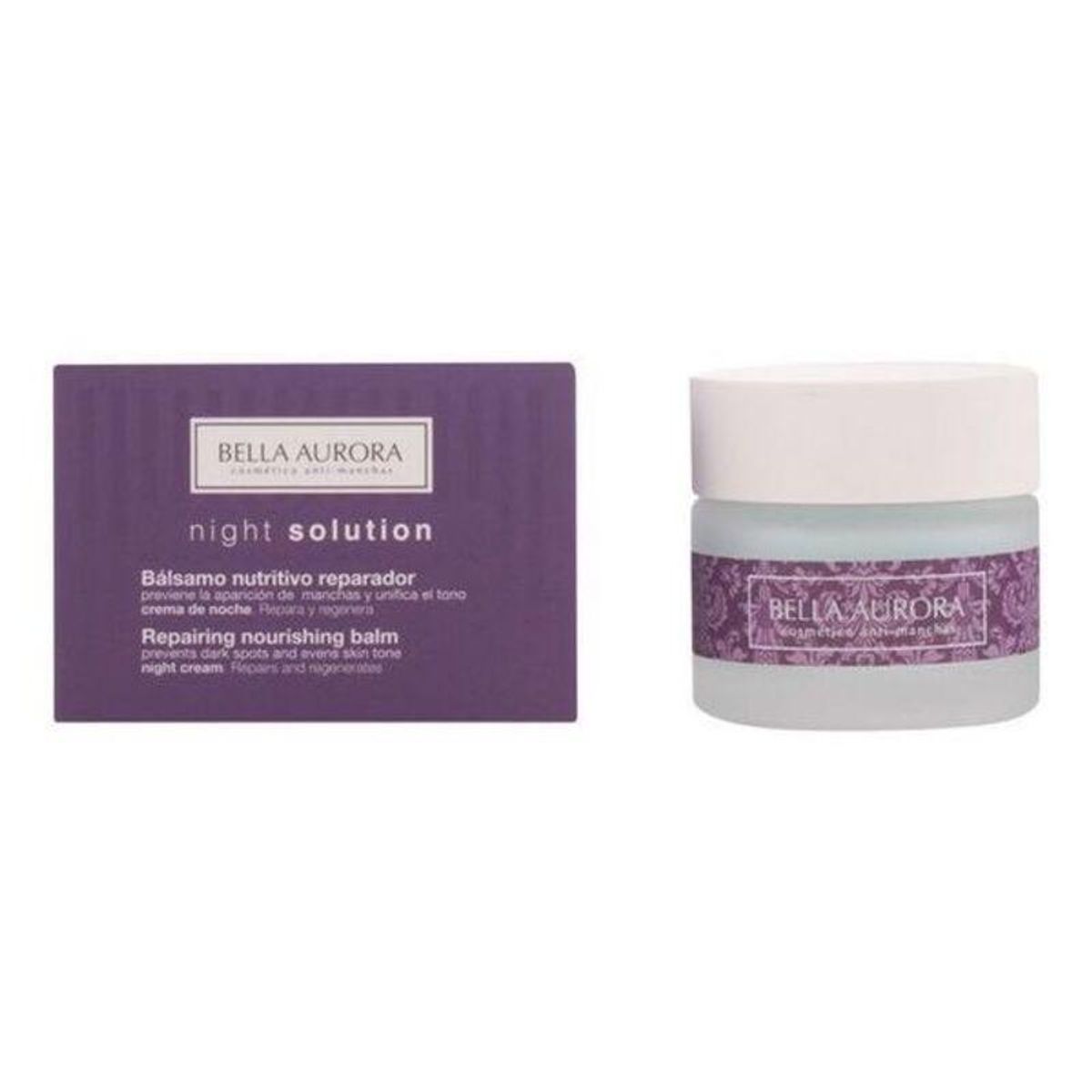 Anti-plet behandling Bella Aurora Night Solution 50 ml