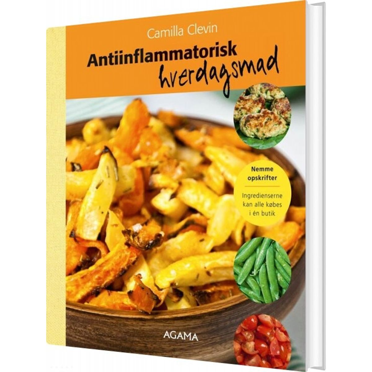 Antiinflammatorisk Hverdagsmad - Camilla Clevin - Bog