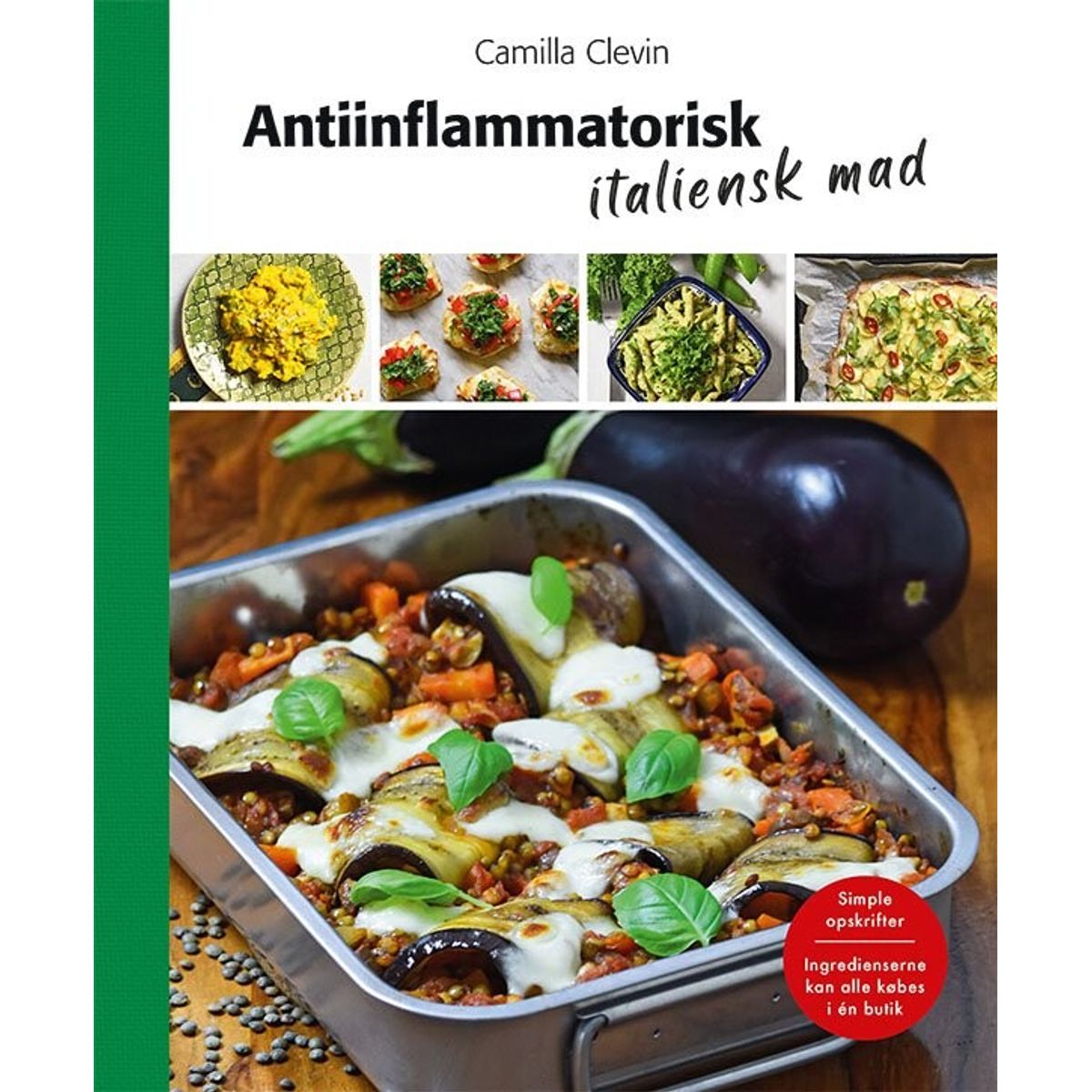 Antiinflammatorisk Italiensk Mad - Camilla Clevin - Bog