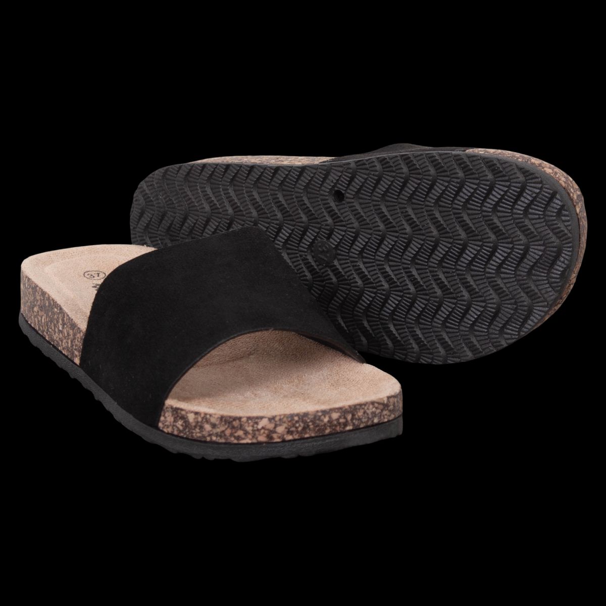 Anyway Dame Sandaler - Black - 36