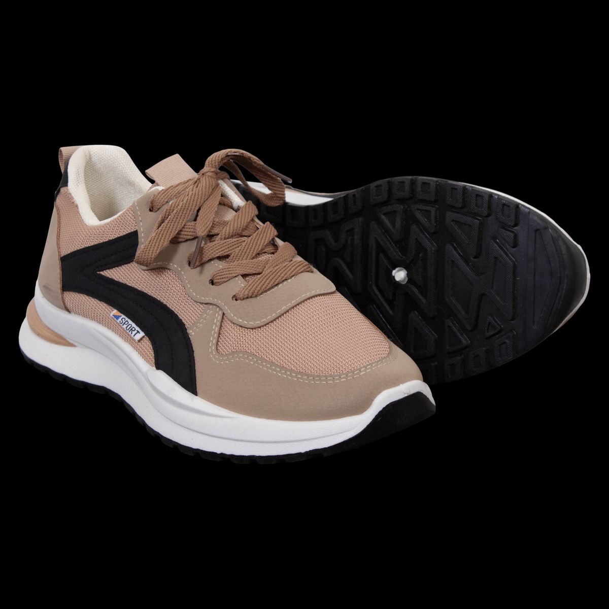 Anyway Herre Sneakers - Khaki - 40