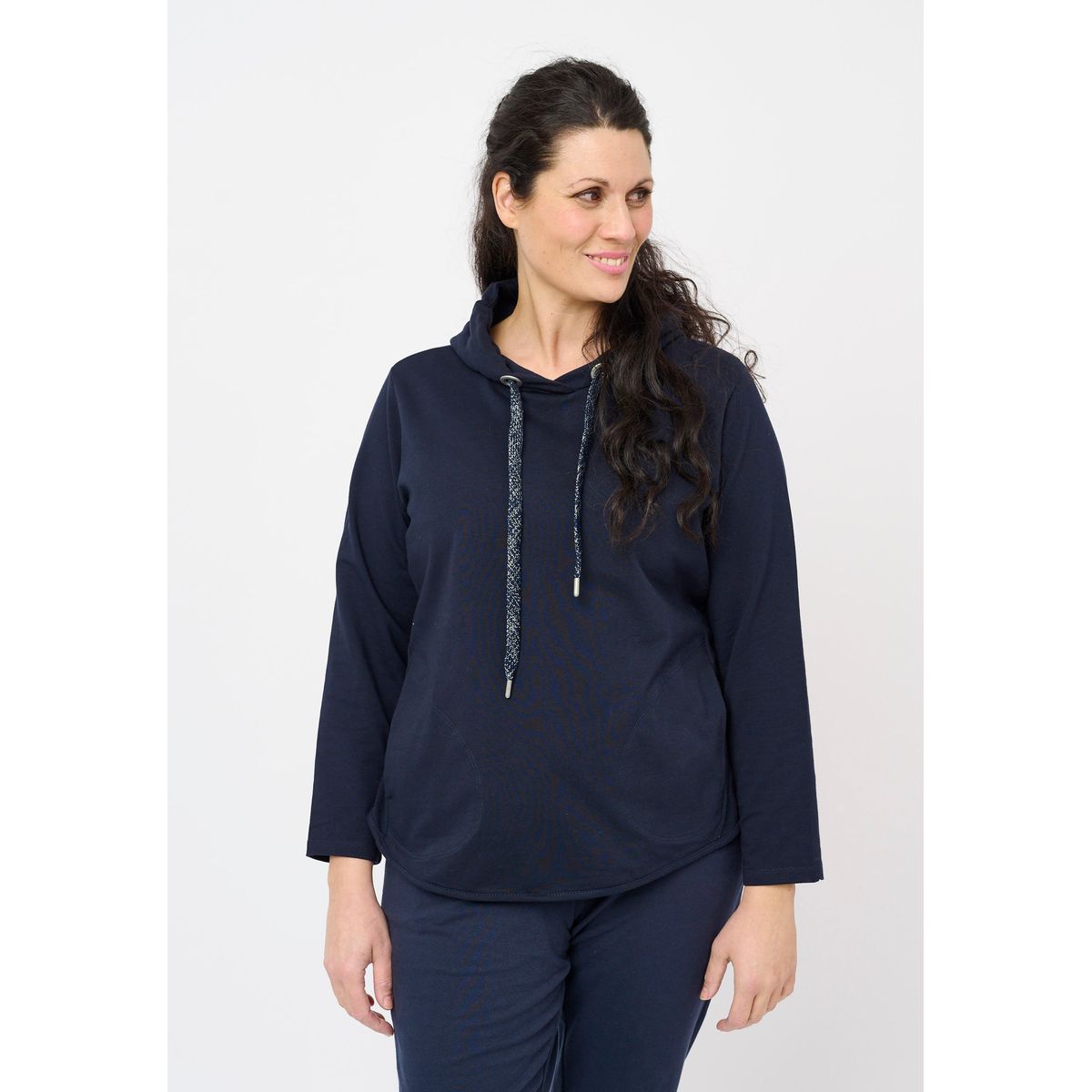 Apdalia - Navy - Bluse - M/46-48