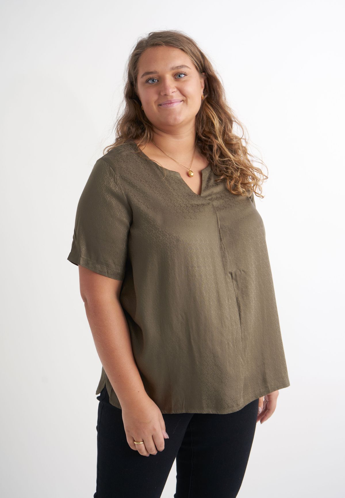 Apgeorgia - Khaki - Bluse - Xs/38-40