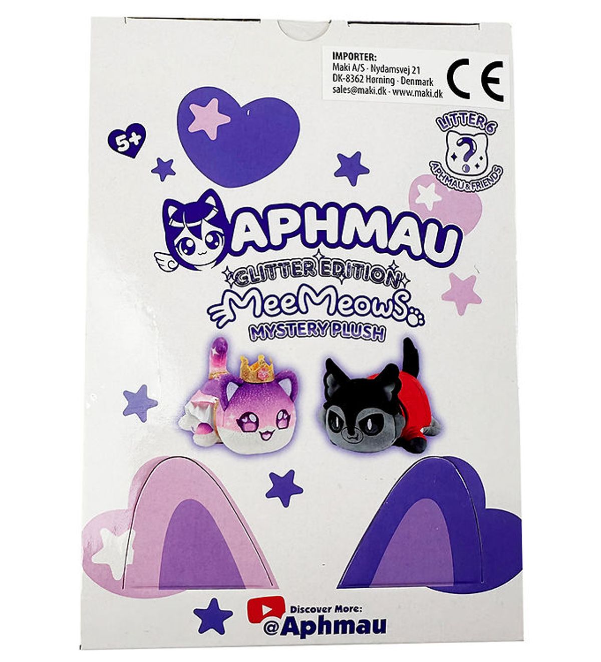 Aphmau Mystery Meemeow Bamse - 15cm - Glitter Edition - Assorter