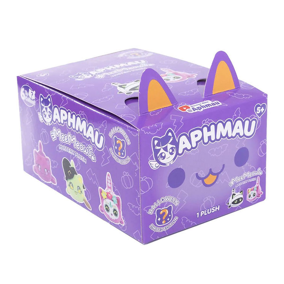 Aphmau Mystery Meemeow Bamse - 15cm - Halloween - Assorteret