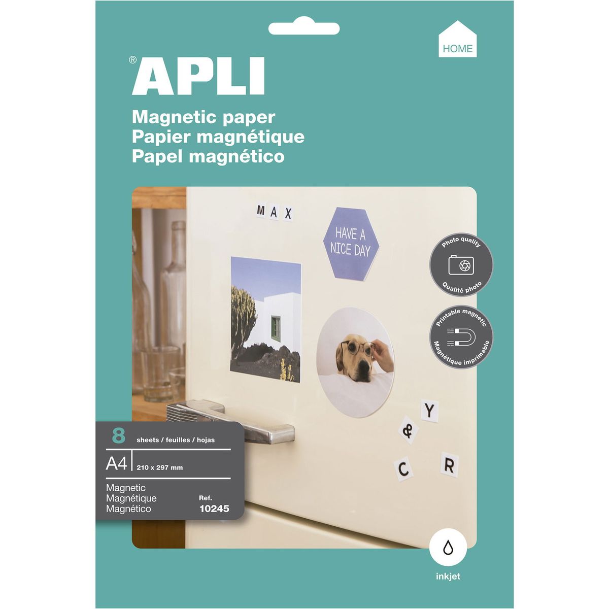 Apli magnetisk papir