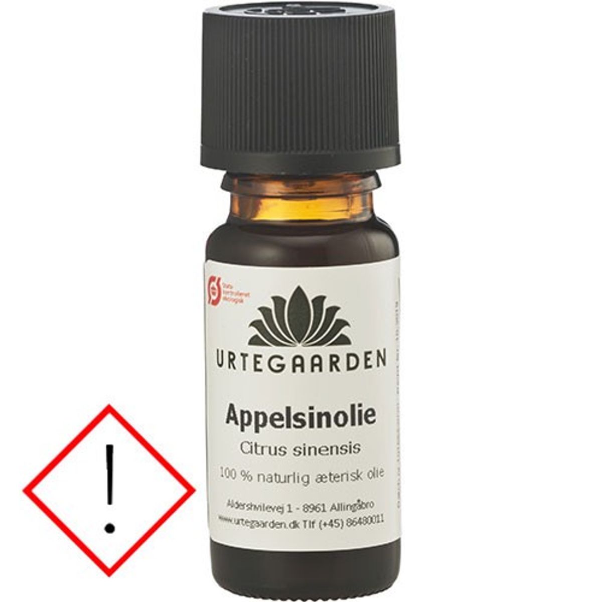 Appelsinolie Økologisk - 10 ml - Urtegaarden