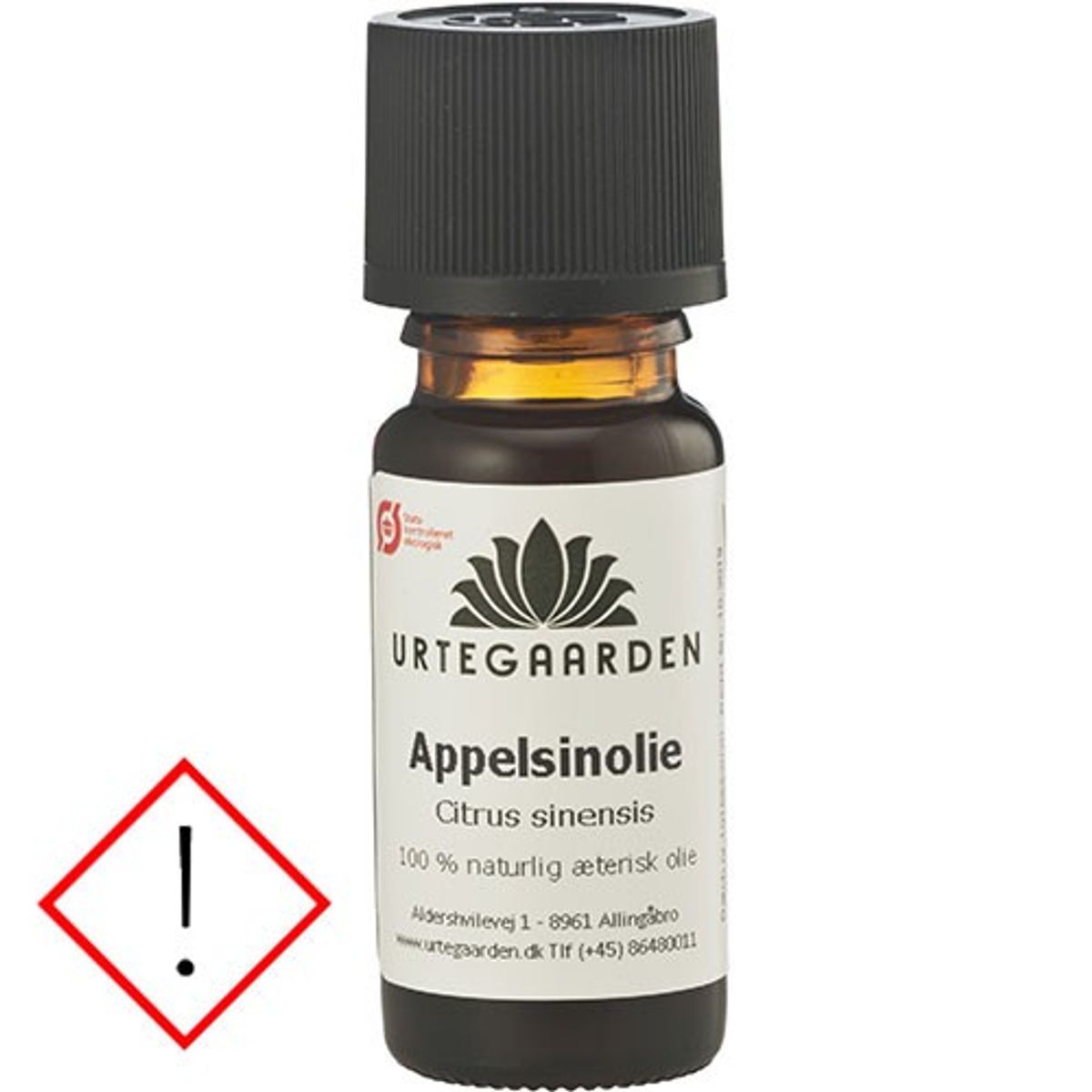 Appelsinolie Økologisk - 30 ml - Urtegaarden