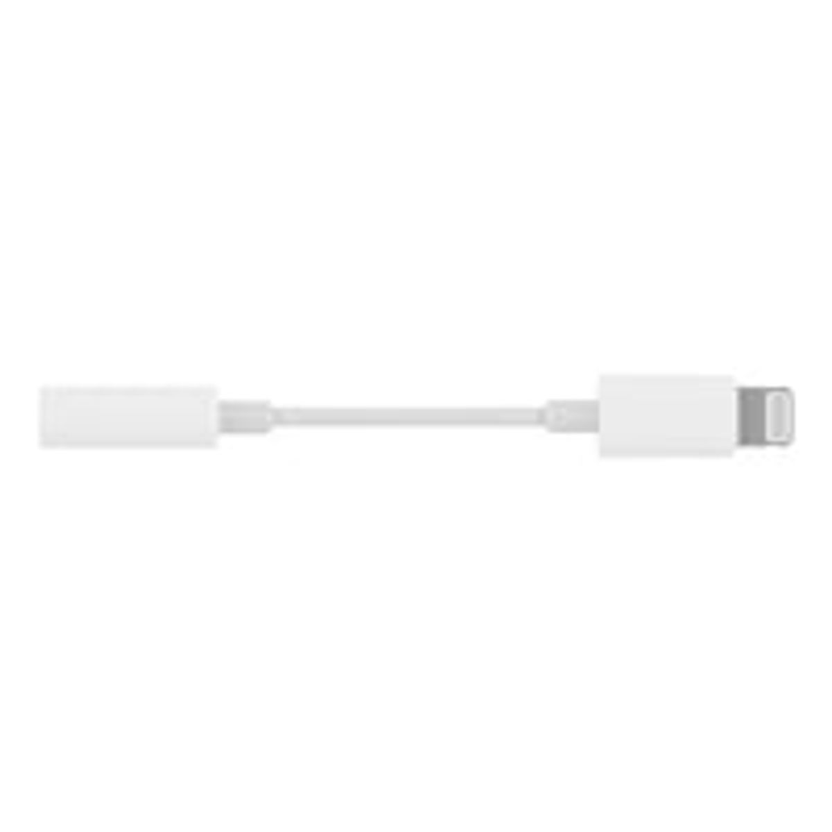 Apple Lightning til 3,5 mm adapter for hovedtelefontilbehr til iphone